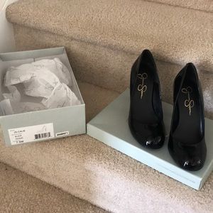 Jessica Simpson black heels